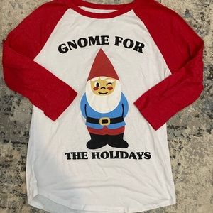 Women Christmas 1/4 sleeve shirt size M